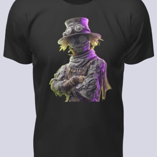 Playera Negra EspantaPajarock